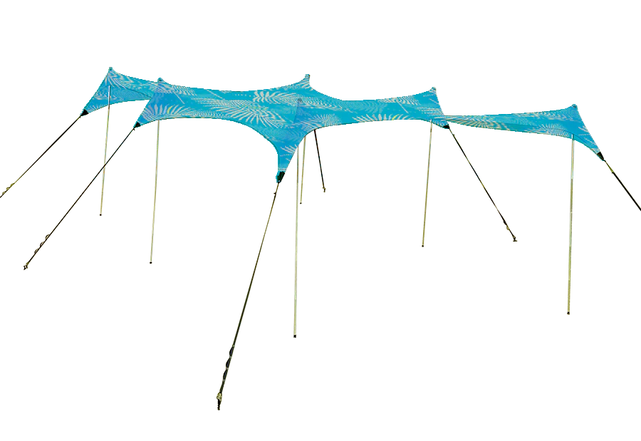 Neso Party Tent - Aqua Fronds USED
